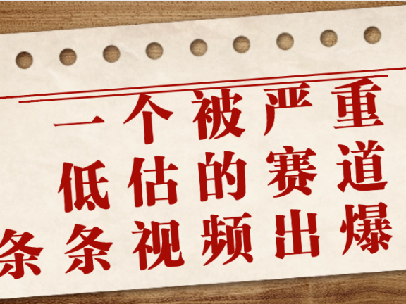 一个被严重低估的赛道,条条视频出爆款,一个月变现3万+